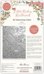 3D Embossing Folder - Little Robin Redbreast