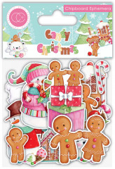 Chipboard Ephemera - Candy Christmas