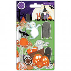 Clear Stamps - Happy Haunting, Pumpkins