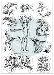 Clear Stamps - Woodland Animals