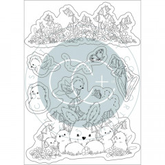 Clear Stamps - Bluebells and Buttercups Chicks