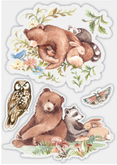 Clear Stamps - In The Forest Friendship