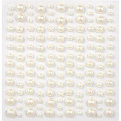 Craft Consortium Adhesive Pearls - Natural