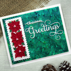 Craft Dies - Sue Wilson Festive Holly and Pine Floral Panels
