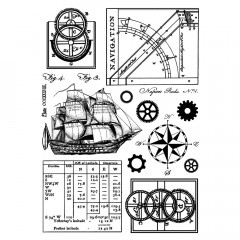 Unmounted Rubber Stamps - Ship and Navigation Elements