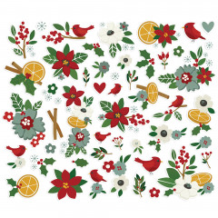Floral Bits Die-Cuts - Hearth and Holiday