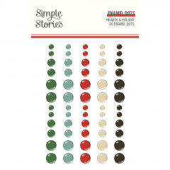 Simple Stories Enamel Dots - Hearth and Holiday