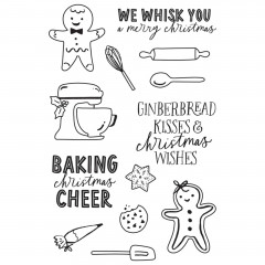Simple Stories Clear Stamps - Baking Spirits Bright