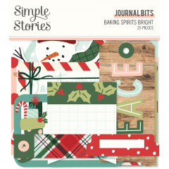 Simple Stories Journal Bits - Baking Spirits Bright