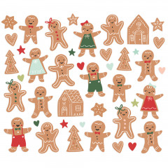 Bits & Pieces Die-Cuts- Baking Spirits Bright Gingerbread