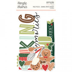 Simple Pages Page Pieces - Baking Spirits Bright