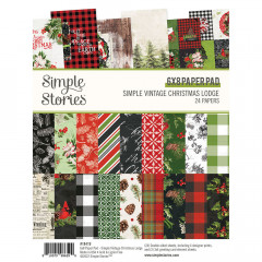 Christmas Lodge 6x8 Paper Pack