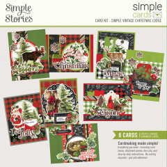 Simple Cards Card Kit - Christmas Lodge