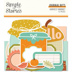 Simple Stories Journal Bits - Harvest Market