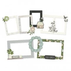 Chipboard Frames - The Simple Life