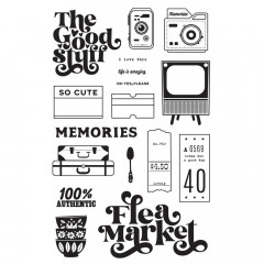 Simple Stories Clear Stamps - Flea Market