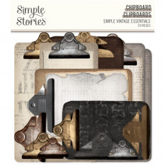 Chipboard Clipboards - Simple Vintage Essentials