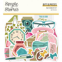 Bits & Pieces Die-Cuts - Noteworthy