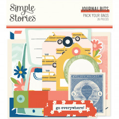 Journal Bits and Pieces Die-Cuts - Pack Your Bags