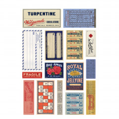 Simple Stories Sticker Book - Simple Vintage - Linen Market