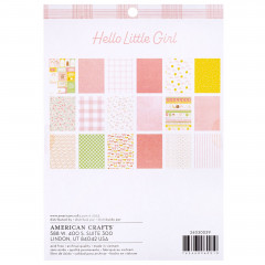 Hello Little Girl - 6x8 Paper Pad
