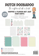 Dutch Doobadoo - A4 Paper Kit - Knippen en Plakken met Jaap - Dear Santa