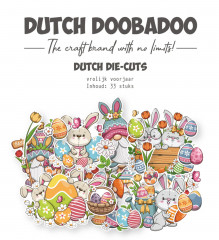 Dutch Doobadoo - Die-Cuts - Vrolijk Voorjaa