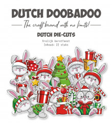 Dutch Doobadoo - Die-Cuts - Vrolijk Kerstfeest