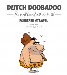 Dutch Rubber Stamp - Cave Man