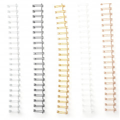 We R Memory Keepers - Cinch Binding Wires Metallic