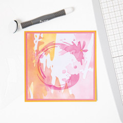 Sizzix Layered Stencils by Olivia Rose - Painted