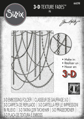Multi-Level Embossing Folder - Texture Fades by Tim Holtz Sparkle