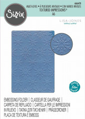 Multi-Level Embossing Folder - Snowflake Sparkle by Lisa Jones