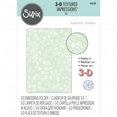 3D Embossing Folder - Snowberry by Kath Breen