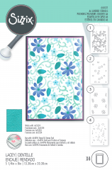 Sizzix - Layered Stencils by Kath Breen - Lacey