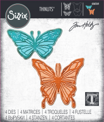 Thinlits Die by Tim Holtz - Vault Scribbly Butterfly