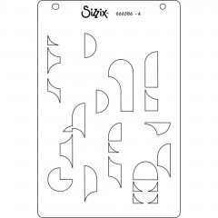 Sizzix - Layered Stencils by Stacey Park - Cosmopolitan - Around the Block