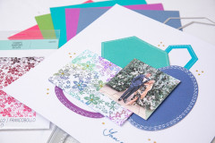 Sizzix Clear Stamps by Stacey Park - Cosmopolitan - Petals