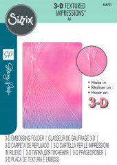 3D Embossing Folder by Stacey Par - Cosmopolitan, French Twist