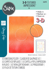 3D Embossing Folder by Stacey Par - Cosmopolitan, Shine Bright