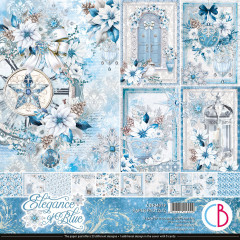 Elegance of Blue - 12x12 Paper Pad