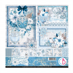 Elegance of Blue - 8x8 Paper Pad
