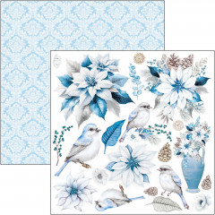 Elegance of Blue - 6x6 Fussy Cut Pad