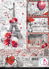 Paris Je taime - A4 Creative Pad