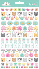 Pretty Kitty - Puffy Icons Sticker