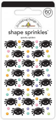 Doodlebug - Shape Sprinkles - Spooky Spiders
