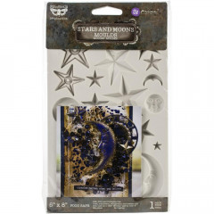 Finnabair Decor Moulds - Star and Moons