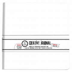 Studio Light Creative Journal - 20x20cm Paintable Journal Cover