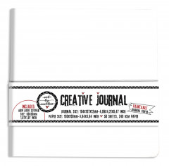 Studio Light Creative Journal - 10x10cm Paintable Journal Cover
