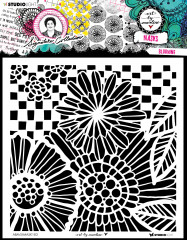 Studio Light Mask Stencil - ABM Signature Collection Nr. 183 - Blooming
